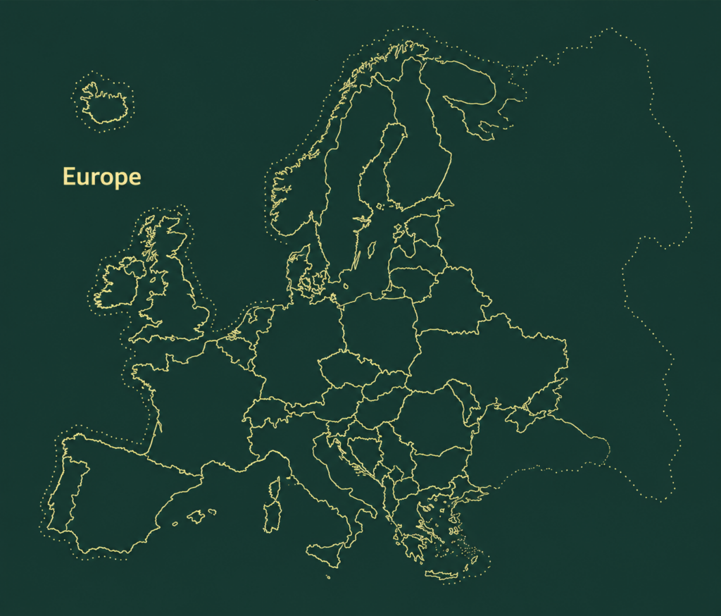 Europe Historic photo representing the beginnings of SIM and early mission pioneers.